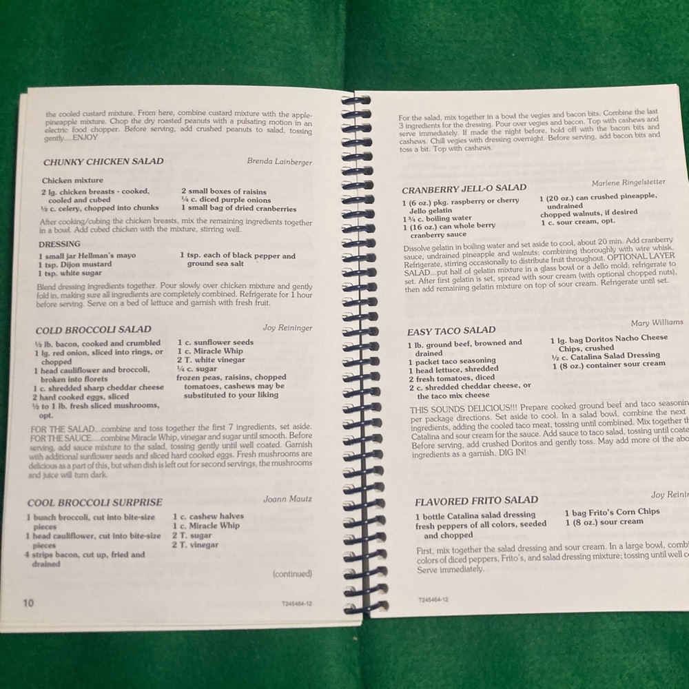 Vintage 2013 American Legion Auxillary Cookbook Unit 333 Sun Prairie WI - Picture 6 of 10